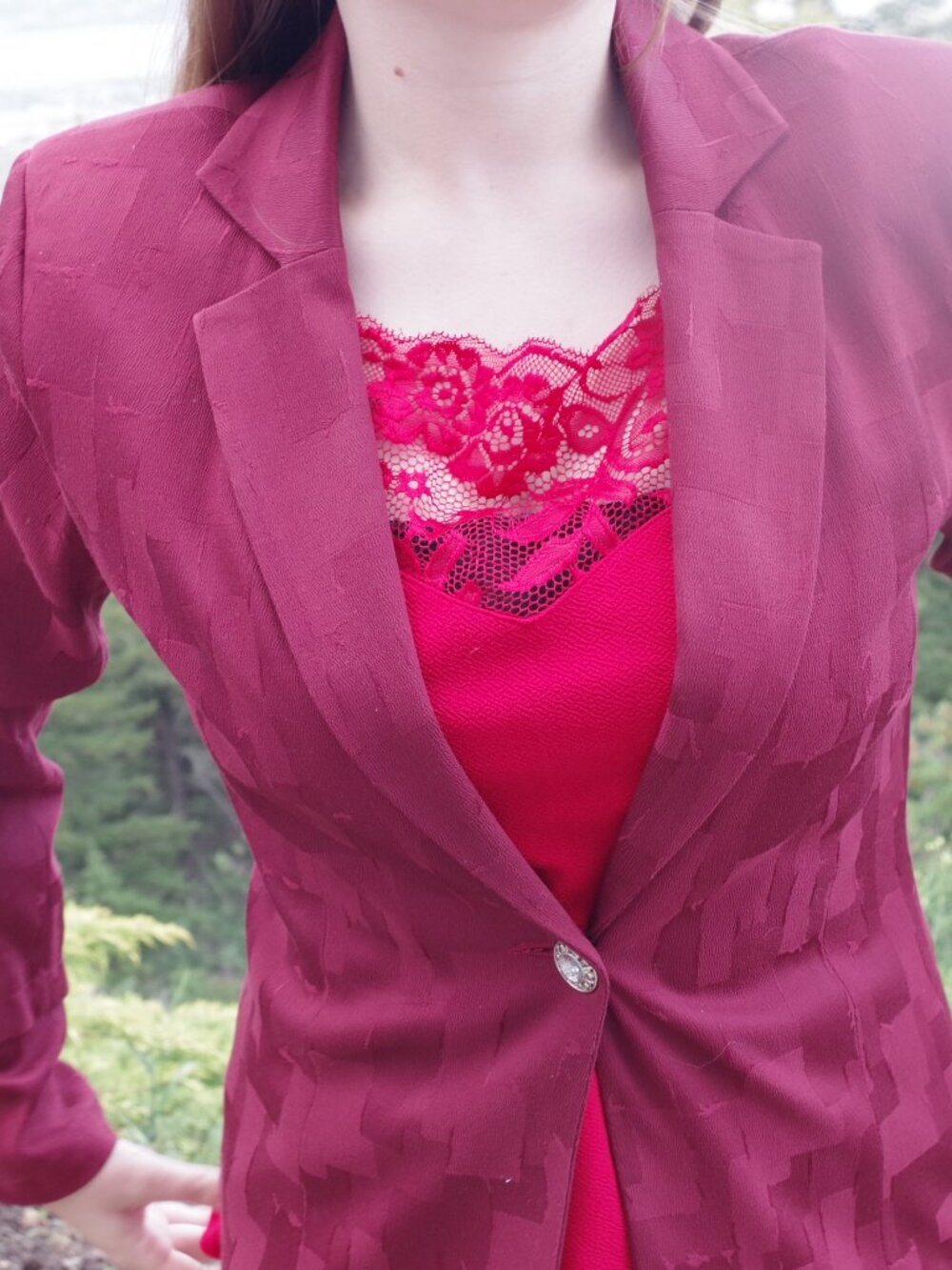 Vintage A& K Designs Paris Blazer  Jacket